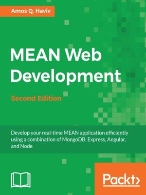 cover image of MEAN Web Development